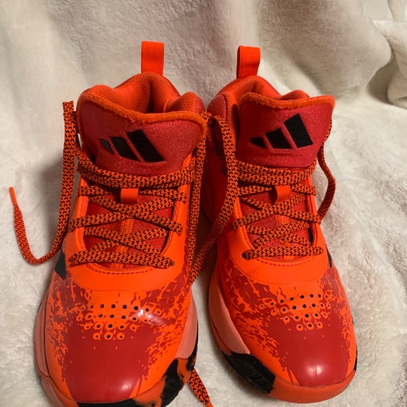 adidas boys sneakers SZ 3.5 - Picture 2 of 7